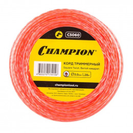 Корд трим.CHAMPION С5060 Square Twist DUO 3.0мм *28м (витой квадрат)