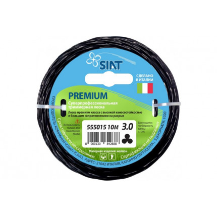 Фото ЛЕСКА PREMIUM SIAT 3.0 КАНАТ 10М 555015