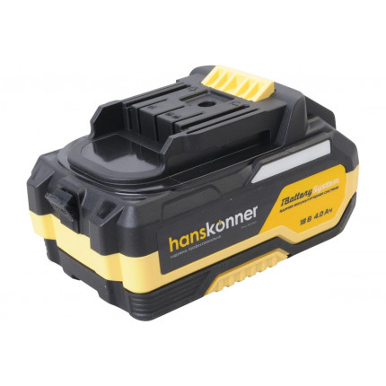 Фото Аккумулятор HBP2004 18В 4Ач  Hanskonner 18 В, 1BatterySystem, 4.0 Ач,