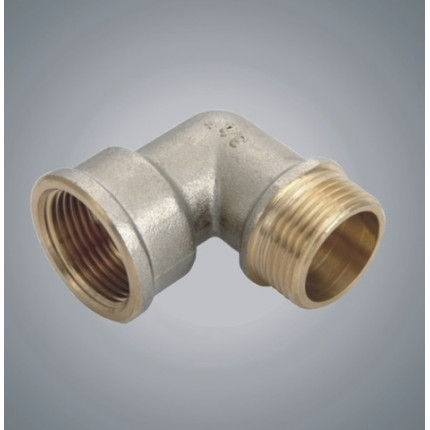 Фото Уголок L-1/4"MП ELITECH  блистер 0704.025800