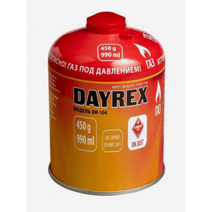 Фото Газ для резьбовых баллонов DAYREX 104 450гр 629936