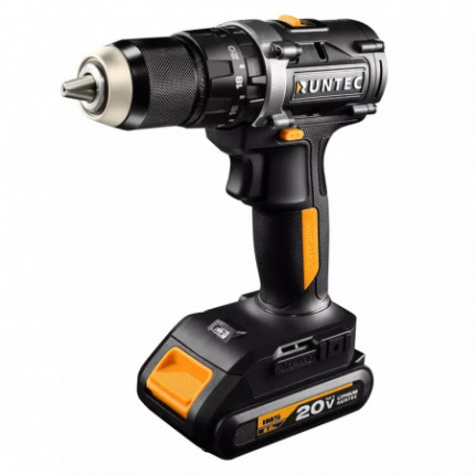 Фото Дрель-шуруповерт аккум.ударн.RUNTEC PRO RT-ID222 55Нм 13мм 20В 2х2,0Ач