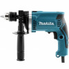 Дрель с  ударом makita НР1630 K, 710Вт ЗВП-13мм