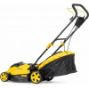 Газонокосилка эл. CHAMPION EM3616 (1600Вт пласт + тканб травосб. 45л. ширина 360мм 20-70мм ,11,5кг)