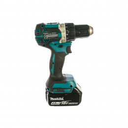 Шуруповерт  Makita DDF484RT LTX BL ак б\щет,18В,Li-ion,БЗП-13мм,0-500\0-2000об\м,54\30Нм,1.5кг(1*5.0Ач з/у)