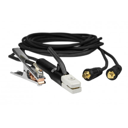 Фото Комплект сварочных проводов Basic STK2510 200A 2.5м+2,5м 10мм2