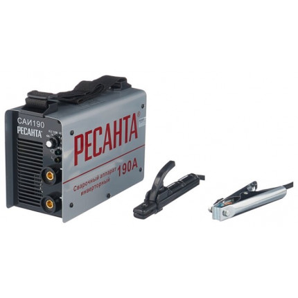 Фото Свар.аппарат инверторный САИ 190  Ресанта 190А 7,2кВт 140-260В Antistick, Hot Start 65/2