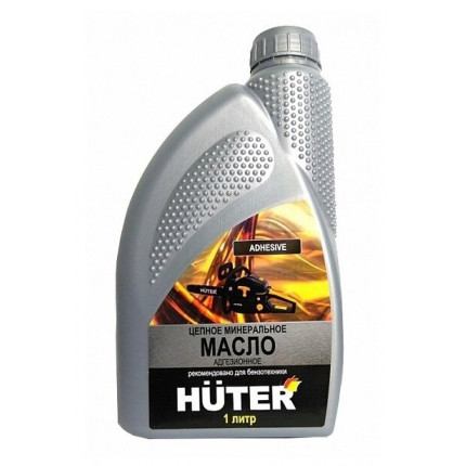 Фото Масло цепное минер.80W90 для техники Huter 1л 73/8/2/1