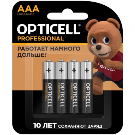 Фото Элемент питания Opticell Professional LR3 (АAA)