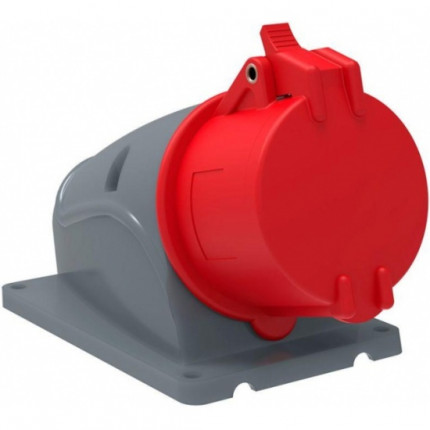 Фото Розетка наружной установки 32А 3Р+PЕ 380B IP44 ССИ/St-124