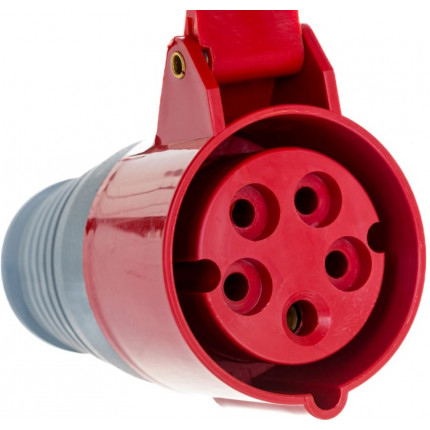 Фото Розетка кабельная 16А 3P+PE+N 380В IP44 (ССИ/St-215)