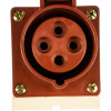 Розетка наружной установки 16А 3Р+PЕ 380В IP44 (CCИ/St114)