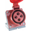 Розетка наружной установки 16А 3Р+PЕ 380В IP44 (CCИ/St114)