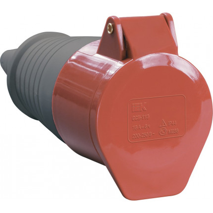 Фото Розетка наружной установки 16А 3Р+PЕ+N 380В IP44 ССИ/St-115