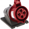 Розетка наружной установки 32А 3Р+PЕ 380B IP44 ССИ/St-124
