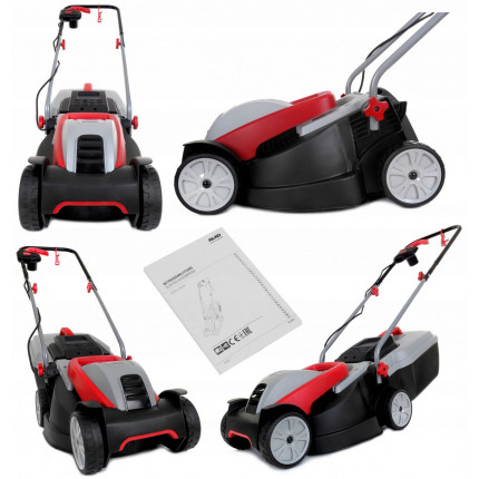 Фото Газонокосилка электр. Classic 3.22 SE Limited Edition 1,0 кВт, 32 см, 250 м3, 30л, 10кг, пластик, 2 перенос.ручки, колеса 140/140 мм   112805