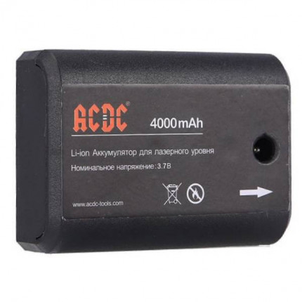 Фото Аккумулятор для лазерного уровня 3,7V 4000mAh, Li-ion