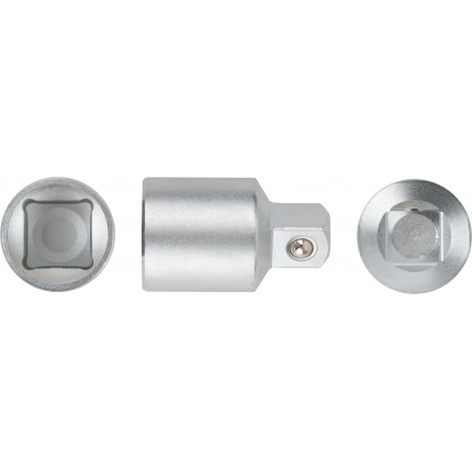 Фото Переходник для воротка CrV Профи 3-х направленный 1/2"-3/8"-1/2" 62650