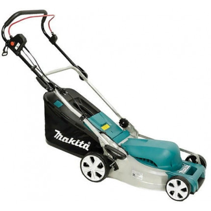 Фото Газонокосилка Makita ELM 4121(1,6кВт,41см 3/1 50л стальная дека, инд.заполнения)