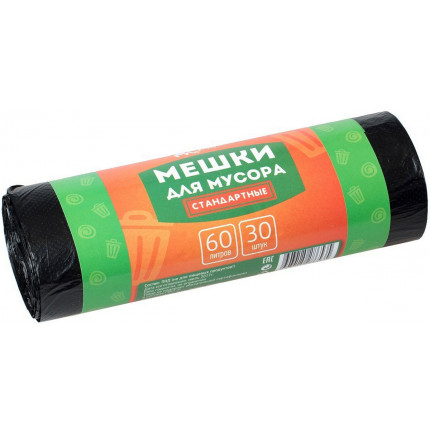 Фото Мешки д/мусора Стандартные 60л 30шт Дом. сундук
