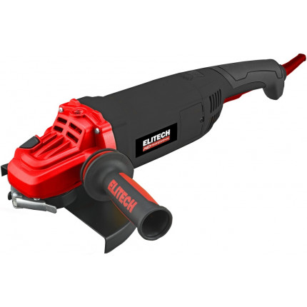 Фото МШУ ELITECH HD AG 2523E E2213.051.00, ф230мм,2500Вт,6000об\мин,5.8кг,кор,QUICK-FIX,быстр.кожух,пл.пуск