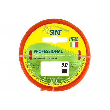 Фото ЛЕСКА PROFESSIONAL SIAT 3.0 КВАДРАТ 10М 556011