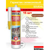 Герметик SOUDAL унив силикон коричн. 280мл 118298