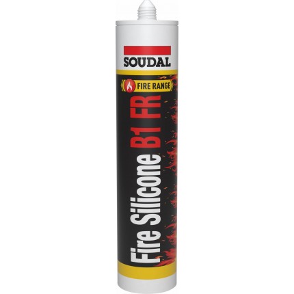 Фото Герметик Soudal огнестойкий B1 FR белый 310 мл
