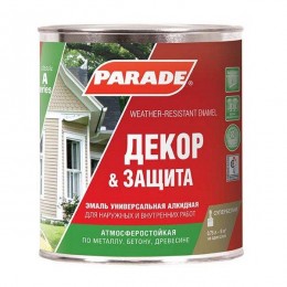 Эмаль PARADE A1 база С Бел.мат. 0,75л