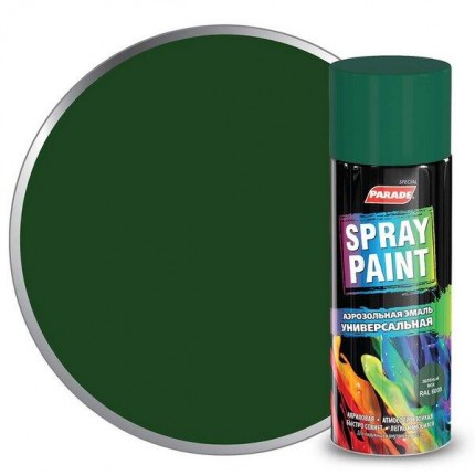 Фото Эмаль аэроз. PARADE SPRAY PAINT RAL 6005 зеленый мох