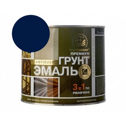 Фото Грунт-эмаль синяя  2,7кг Радуга