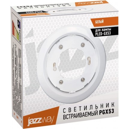 Фото Светильник PGX53 10639.1 белый106х39мм Jazzway