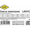Свеча зажигания DDE LR5YC (Champion RN9YC, Bosch WR7DC, NGK BPR6ES) все двигатели Robin-Subaru и Honda GX/GP16