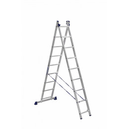 Лестница алюм.2*9 Алюмет 4,22м (8,1кг)