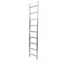 Лестница алюм.1*9 Алюмет 2,53м(3,2 кг)