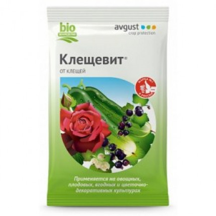 Фото Инсектицид Клещевит от клещей на всех культурах, ампула 4 мл