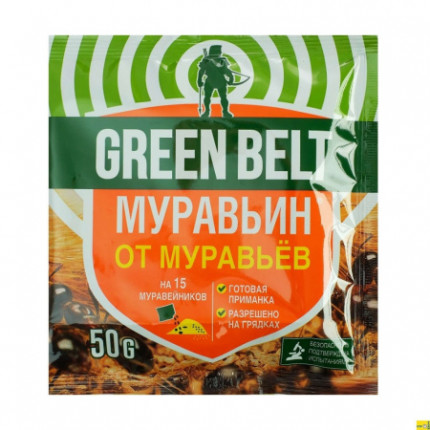 Фото Инсектицид Муравьин от садовых муравьев 50г