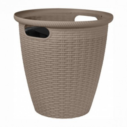 Фото Кашпо д/цветов RATTAN D470 ММ/50Л в асс