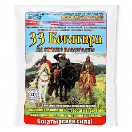 Фото Препарат 33 богатыря 1л