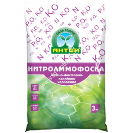 Фото Удобр. минер.  Нитроаммофоска 3кг
