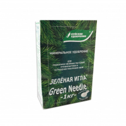 Фото Удобрение от побурения хвои Зеленая Игла 1кг