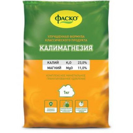 Фото Удобр.минер.сухое Калимагнезия 1кг Фаско