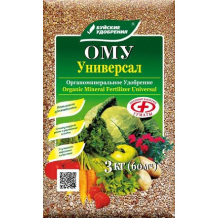 Фото Удобр.органомин.ОМУ Универс.3кг