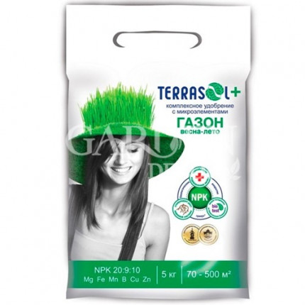 Фото Удобр.мин.сух.TerraSol тукосм.с микроэл.,гран.Газон 5кг