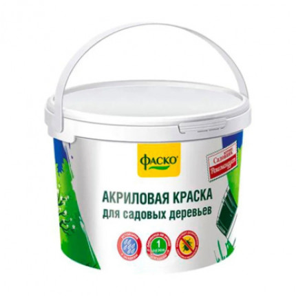 Фото Краска д/садовых деревьев Фаско в ведре 1,2кг
