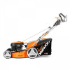 Газонокосилка бензиновая DLM 5100SV DAEWOO 6,0 л.с, 165см3, 50 см, 3 в 1 (боковой выброс), самоходная + ВАРИАТОР, травосборник 70л, 25-75мм - центральная, 36 кг.2-ва ножа в комплекте!