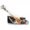 Газонокосилка бензиновая DLM 5100SV DAEWOO 6,0 л.с, 165см3, 50 см, 3 в 1 (боковой выброс), самоходная + ВАРИАТОР, травосборник 70л, 25-75мм - центральная, 36 кг.2-ва ножа в комплекте!
