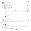 LM1551C Lemark плюс Grace Смеситель универсальный с пластиковым изливом