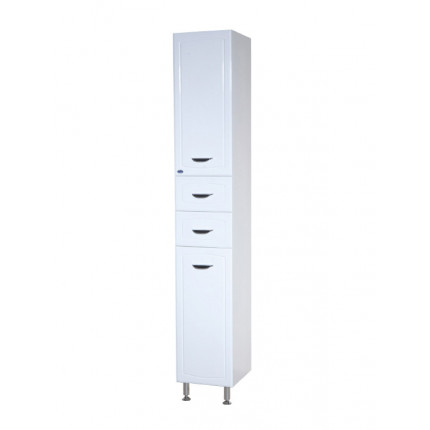 Фото Пенал 30 "Мальта" SANTREK HOME с бельевой корзиной 300х1920х338