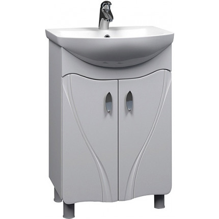 Фото Тумба 55 "Лима" Mixline + умывальник Элеганс-55